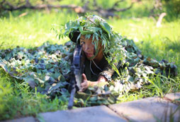 石家莊兒童軍事夏令營(yíng)中的精彩！