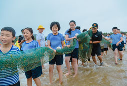 趕海