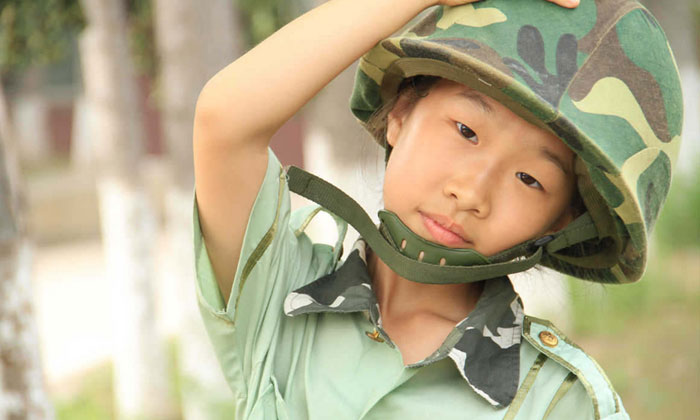 我在中國少年軍旅營