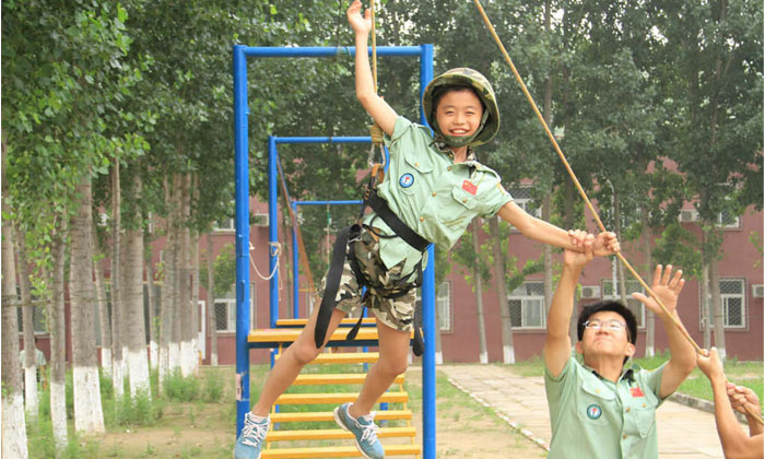 我在中國少年軍旅營
