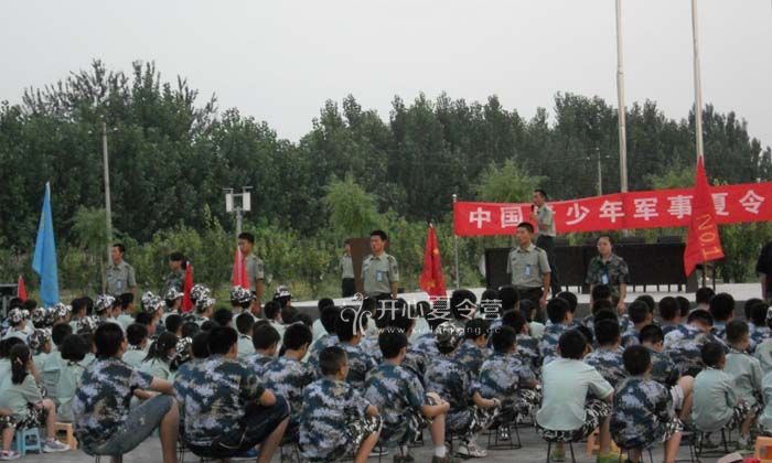 青少年軍事夏令營有苦也有甜