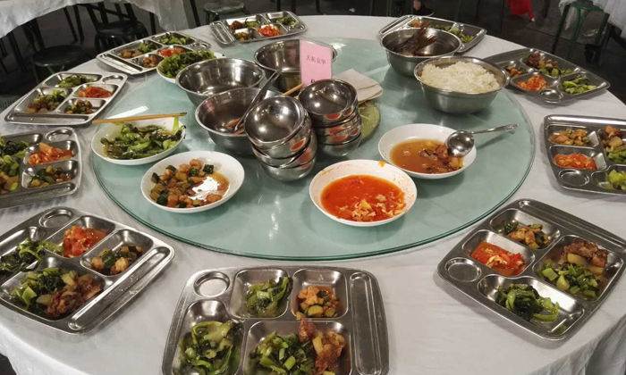 每餐的飲食都是非常豐富