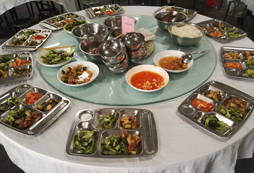 每餐的飲食都是非常豐富
