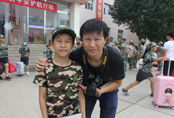  結營后的親子照