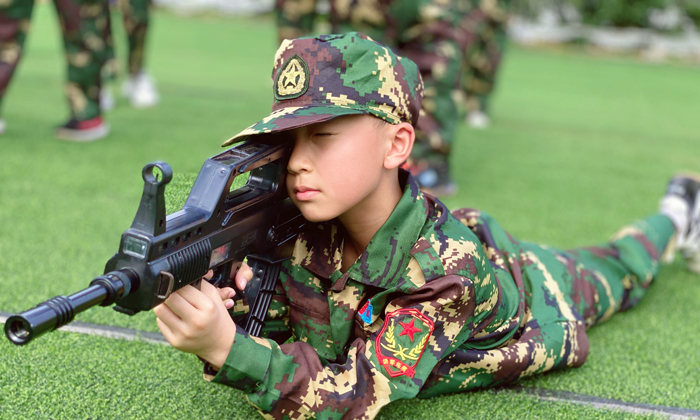 軍事技能示范
