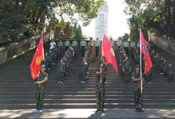 單兵列隊考核