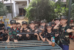 上饒八一軍事夏令營的營地標準