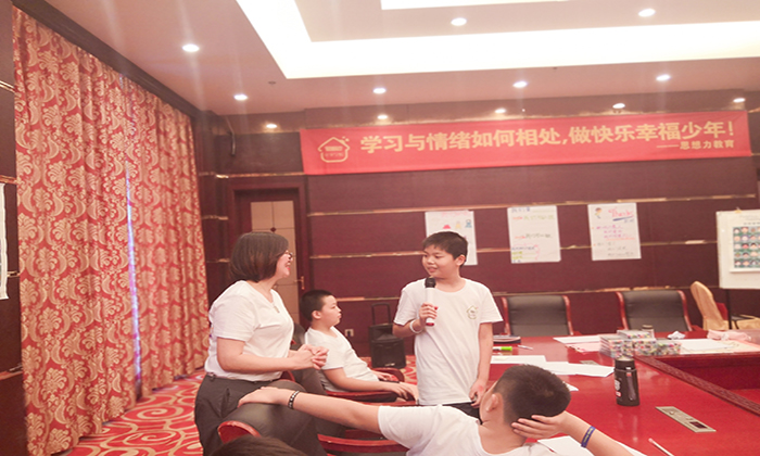 我和營地老師的交流