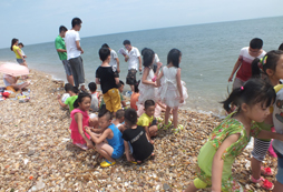 海邊趣味活動
