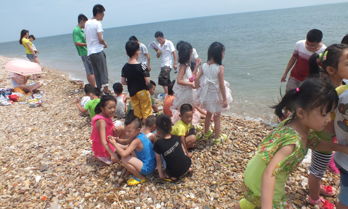 海邊趣味活動
