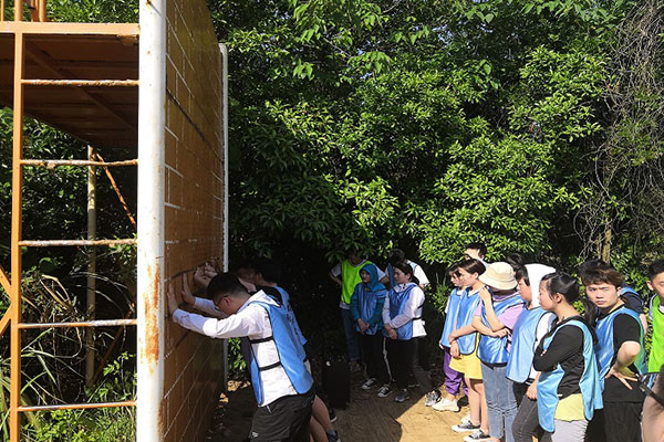 武漢江夏古龍山莊拓展基地