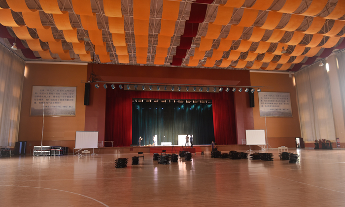 西安軍事夏令營表演廳