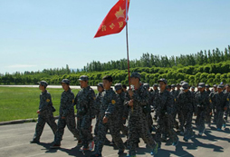 西安軍事讓孩子快速成長
