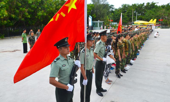 廣州中學生軍訓夏令營