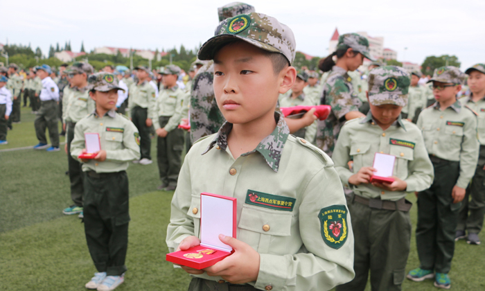 上海西點軍事夏令營頒獎典禮