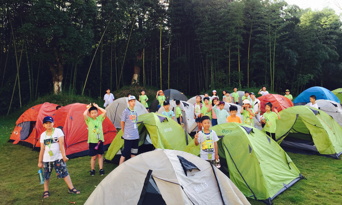 武漢小伙伴夏令營露營活動