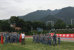 暑假屬于青少年的西安軍事夏令營