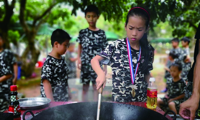 2024年小學(xué)生5日軍事夏令營
