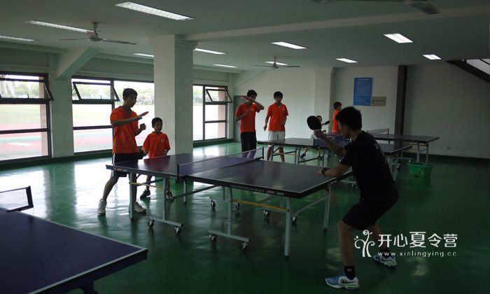 小學生乒乓球夏令營