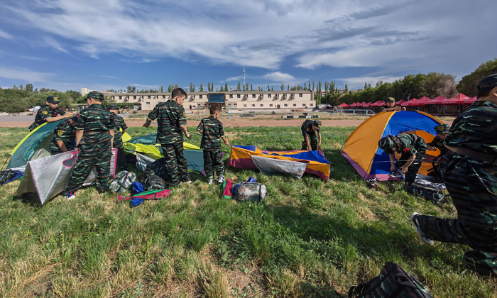 西北軍事夏令營(yíng)安全保障