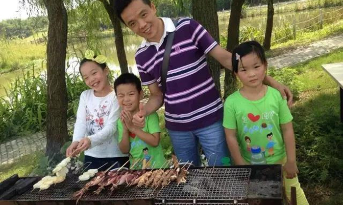 西北夏令營在燒烤