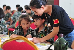 四川軍事夏令營給孩子的成長增添助力