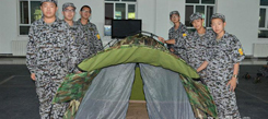 2016年暑假加入新疆軍事夏令營