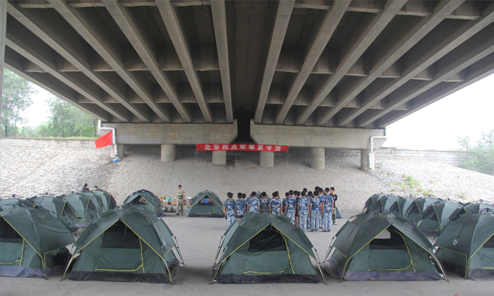營員們的野外露營生活