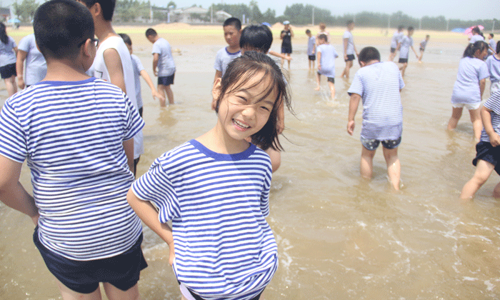 海邊游玩