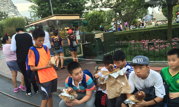 觀光游樂園午餐