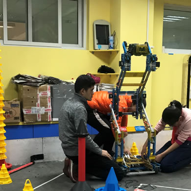 參加浙江科技特訓綻放孩子本色
