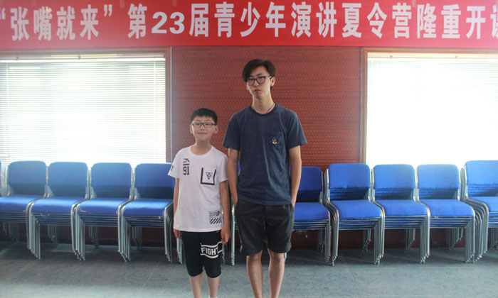 與導師的一次合影